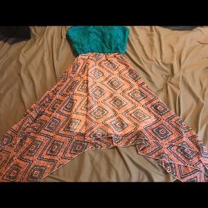 Back out dress